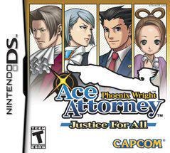 Nintendo DS Ace Attorney Phoenix Wright Justice For All [In Box/Case Complete]